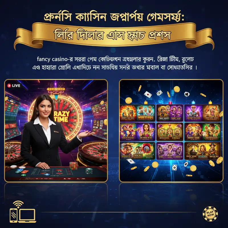 ফ্যান্সি ক্যাসিনো গেম ব্যানার